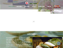 Tablet Screenshot of botducthinh.com